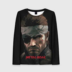 Лонгслив женский Metal gear Venom Snake, цвет: 3D-принт