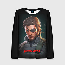 Женский лонгслив Веном Снейк из игры Metal gear