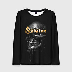 Лонгслив женский Sabaton - rock group, цвет: 3D-принт