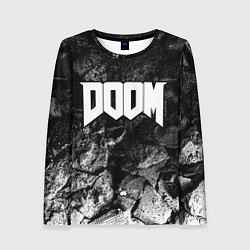 Женский лонгслив Doom black graphite