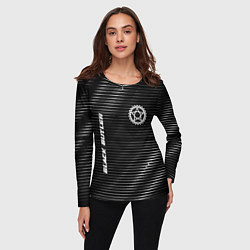 Лонгслив женский Black Butler metal anime lines, цвет: 3D-принт — фото 2