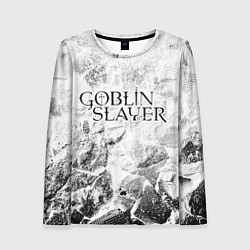 Женский лонгслив Goblin Slayer white graphite