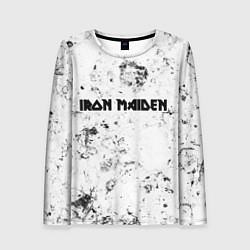 Лонгслив женский Iron Maiden dirty ice, цвет: 3D-принт