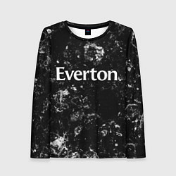 Женский лонгслив Everton black ice