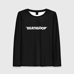 Лонгслив женский Deathloop logo, цвет: 3D-принт