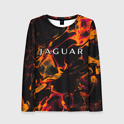 Женский лонгслив Jaguar red lava