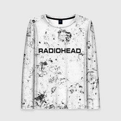 Женский лонгслив Radiohead dirty ice