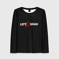 Лонгслив женский Left 4 Dead logo, цвет: 3D-принт