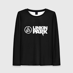 Лонгслив женский Linkin park logo rock music, цвет: 3D-принт