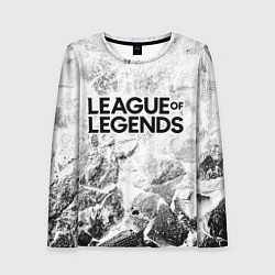 Женский лонгслив League of Legends white graphite