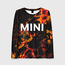 Женский лонгслив Mini red lava