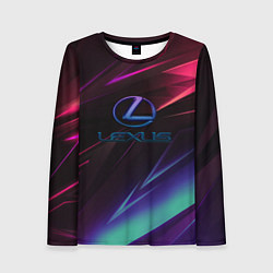 Лонгслив женский Lexus stripes, цвет: 3D-принт