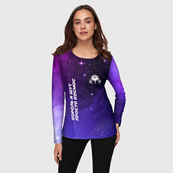 Лонгслив женский Король и Шут просто космос, цвет: 3D-принт — фото 2