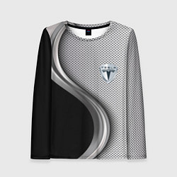 Женский лонгслив Tesla carbon metal