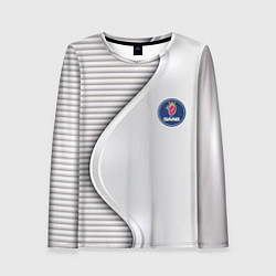 Женский лонгслив Saab metal texture