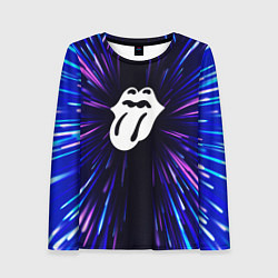 Женский лонгслив Rolling Stones neon energy