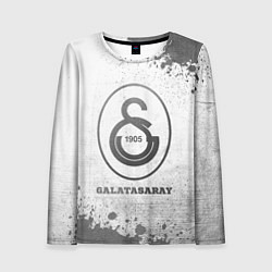 Женский лонгслив Galatasaray - white gradient