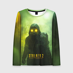 Лонгслив женский Stalker 2 ядовитый дым, цвет: 3D-принт