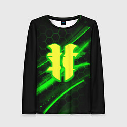 Женский лонгслив Starcraft 2 кислотные соты линии