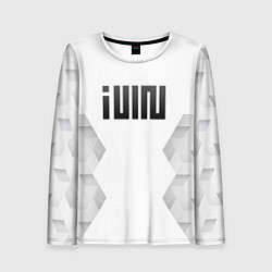 Женский лонгслив Gidle white poly