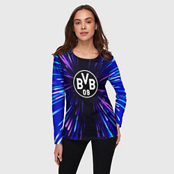Лонгслив женский Borussia neon energy, цвет: 3D-принт — фото 2