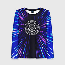 Женский лонгслив Ramones neon energy