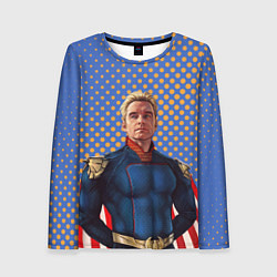 Женский лонгслив Хоумлендер задумчивый Пацаны