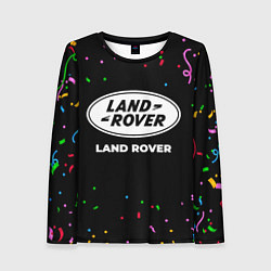 Женский лонгслив Land Rover конфети