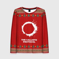 Женский лонгслив The Callisto Protocol new year