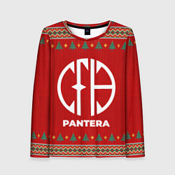 Лонгслив женский Pantera new year, цвет: 3D-принт