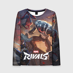 Лонгслив женский Персонажи Marvel rivals, цвет: 3D-принт