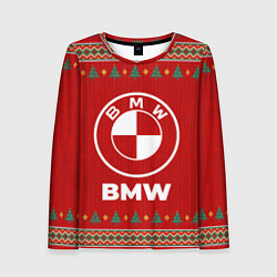 Женский лонгслив BMW new year