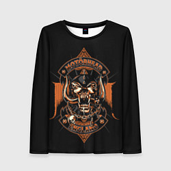 Женский лонгслив Motorhead england