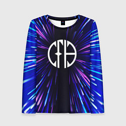 Женский лонгслив Pantera neon energy