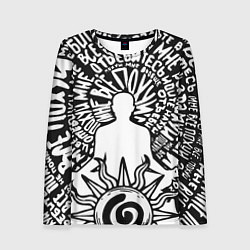 Женский лонгслив Медитация без цензуры