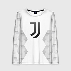 Женский лонгслив Juventus white poly