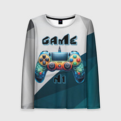 Женский лонгслив Игровой джойстик