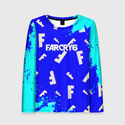 Лонгслив женский Farcry 6 pattern, цвет: 3D-принт