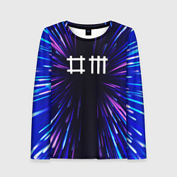 Лонгслив женский Depeche Mode neon energy, цвет: 3D-принт
