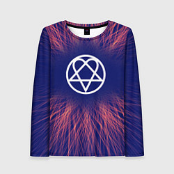 Женский лонгслив HIM red energy