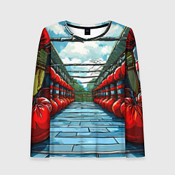 Женский лонгслив Зал Муай Тай