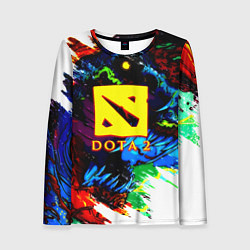 Лонгслив женский Dota monster, цвет: 3D-принт