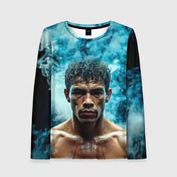 Женский лонгслив Артуро Гатти в дыму