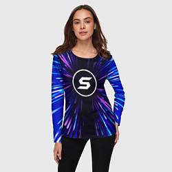Лонгслив женский Skillet neon energy, цвет: 3D-принт — фото 2