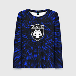 Женский лонгслив AEK Athens blue energy