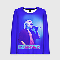 Лонгслив женский Кинчев Константин, цвет: 3D-принт