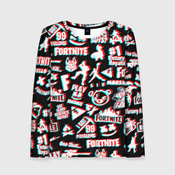 Женский лонгслив Fortnite glitch game