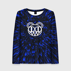 Женский лонгслив Radiohead blue energy