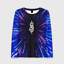 Лонгслив женский Slipknot neon energy, цвет: 3D-принт