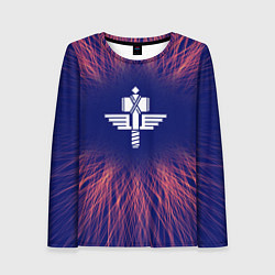 Женский лонгслив Manowar red energy